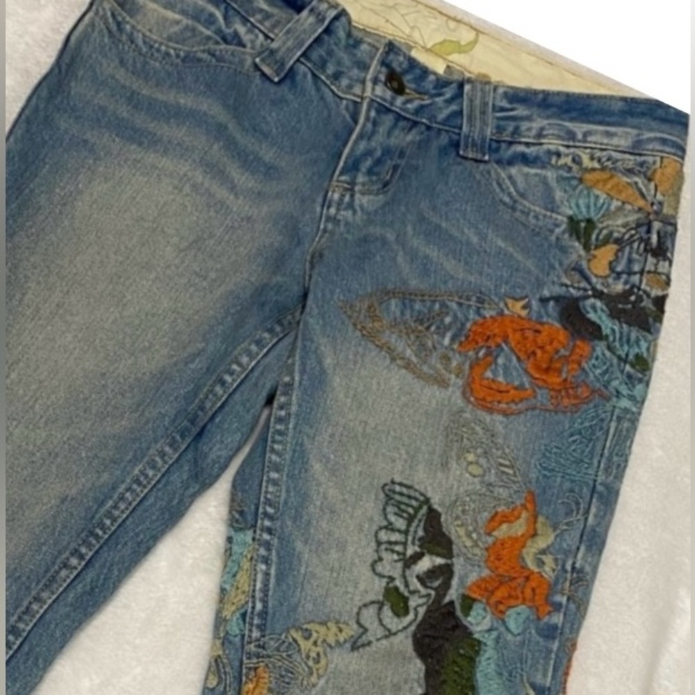 JNBY Floral Embroidered Jeans
